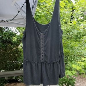 Peplum tank